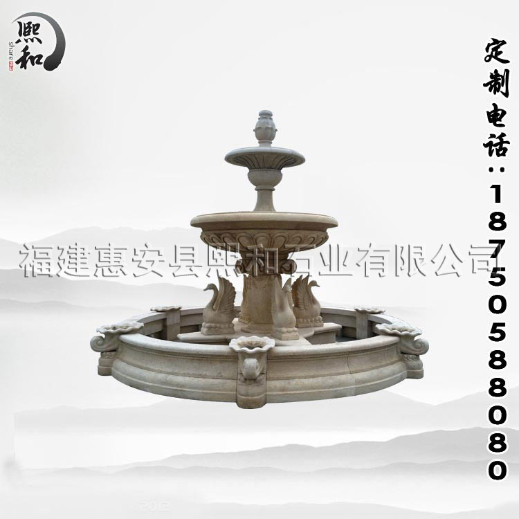 優(yōu)質(zhì)貨源精品呈現(xiàn) 福建景觀噴泉石雕半手工半機(jī)械雕刻 廠家推薦