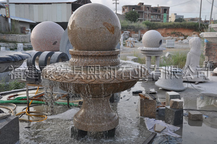 廣場公園裝飾擺件 多種tr石材雕刻流水噴泉風水輪 精雕風水球
