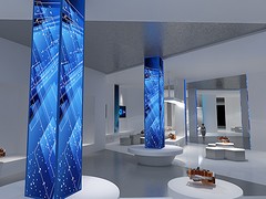 口碑好的專賣店設計出自杭州思杰空間設計 木廳專賣店設計價格