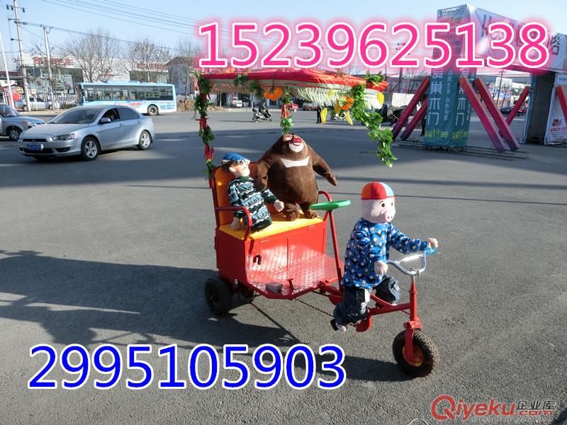 供應兒童喜愛的機器人蹬車造型，FZ版熊大騎三輪車視頻價格原始圖片3