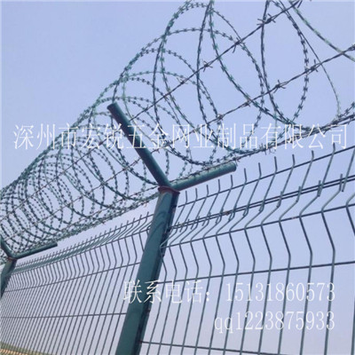 監(jiān)獄防護(hù)刺繩網(wǎng)，刺繩網(wǎng)圍欄，廠(chǎng)家直銷(xiāo)原始圖片3