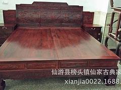 浙江小葉紫檀家具廠家|莆田知名的小葉紫檀頂箱柜（絲翎檀雕）出售