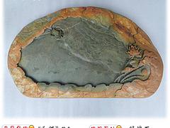 綠端紫端茶盤代理加盟 出售廣東精致的老坑石茶盤