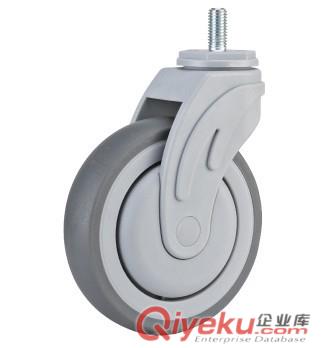 供應威霸全塑靜音醫療腳輪 超級人造膠TPR醫療設備輪原始圖片2