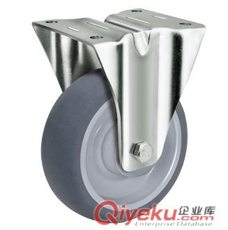 重型不銹鋼腳輪 超級人造膠TPR不銹鋼腳輪