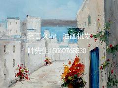 中國動物油畫_出售別致的手繪動物孔雀油畫