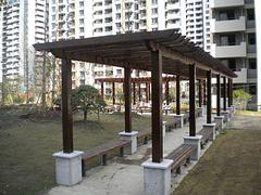 蘭州防腐木長廊系列專業供應商 隴南長廊