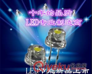 低光衰高流明LED草帽型白發(fā)白草帽燈珠發(fā)光二極管原始圖片3