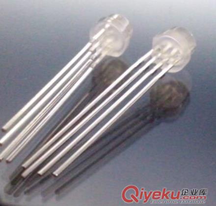  5MM草帽RGB霧狀 紅綠藍四腳三色全彩 共陰 共陽
