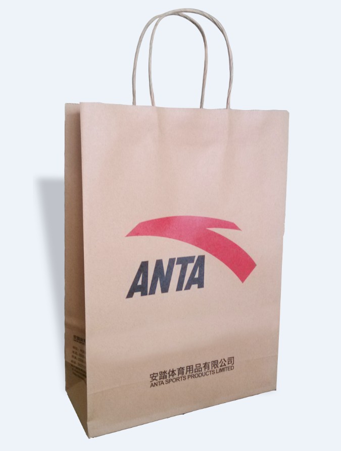 南王牛皮紙袋包裝廠家個性化專屬定制 鞋服裝禮品購物手提袋訂做原始圖片3