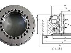四點接觸球轉盤軸承生產廠家：河南實惠的單排四點接觸球式回轉支承內齒式供應