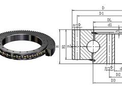 洛陽交叉圓柱滾子軸承_洛陽松瑞機械好用的單排交叉滾柱式回轉(zhuǎn)支撐hj系列外齒式出售