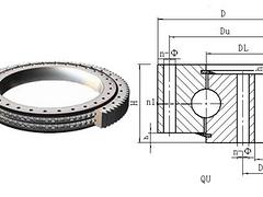 洛阳松瑞机械供应优质的单排四点接触球式回转支撑Q系列无齿式|洛阳转盘轴承