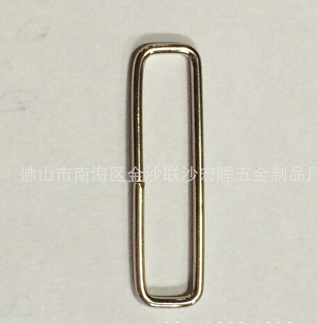 廠家直銷 1.3寸方形線扣 36.8×10×1.6mm