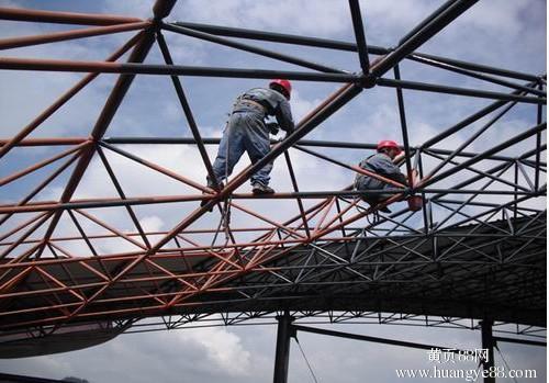 發電廠高空鋼結構安裝防腐工程