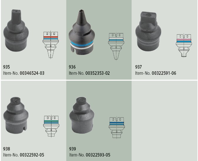 西門子貼片機(jī)吸嘴925 吸咀Siemens Nozzle供應(yīng)商