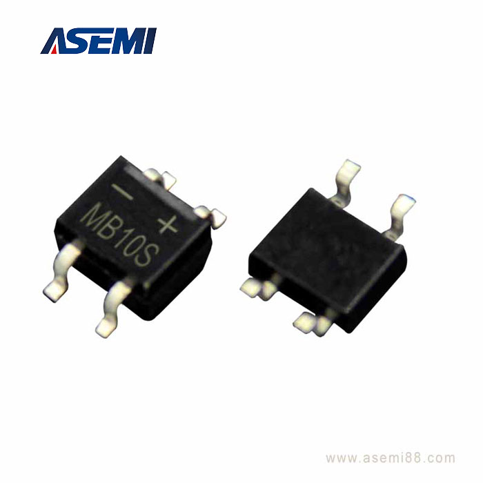 臺(tái)灣ASEMI品牌整流橋堆MB10S原始圖片2