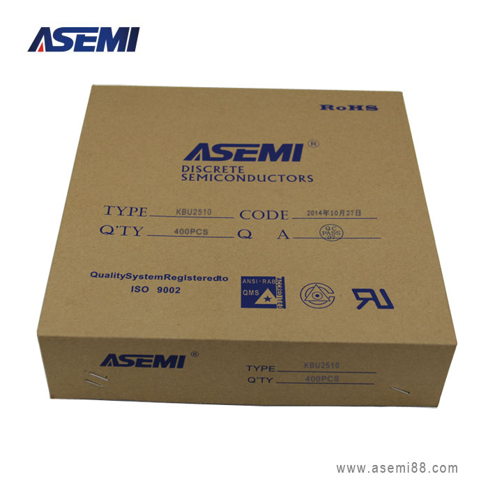 臺(tái)灣ASEMI品牌整流橋堆KBU2510