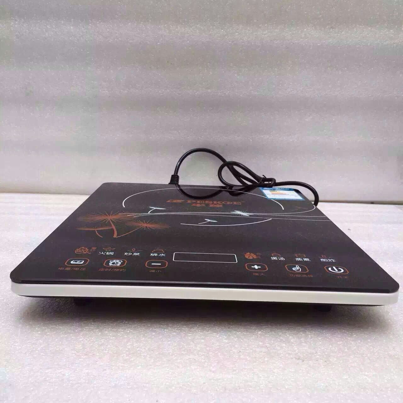 優質的多功能觸摸微晶面板電磁爐會銷以舊換新電磁爐供應廠家原始圖片3