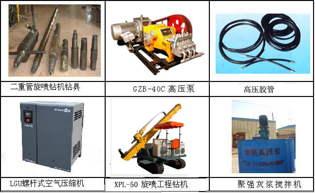 供应双重管履带旋喷钻机 步履旋喷桩机 成套高喷设备质量好