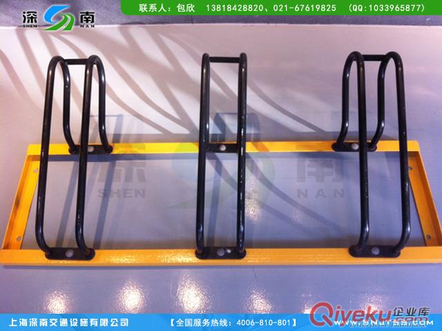   標(biāo)準(zhǔn)型碳素鋼卡位式停車架(自行車專用) 原始圖片2