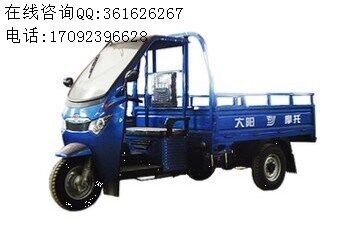 大陽帶簡易棚三輪摩托車原始圖片3