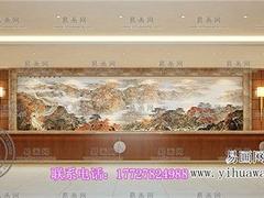 深圳嶄新前臺辦公室山水掛畫出售 風(fēng)水好的辦公室山水畫