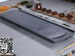 龍巖烏金石茶盤 大量供應出售品質好的大器石茶盤