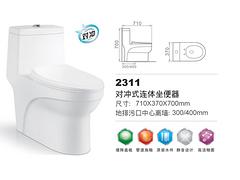 節(jié)水的連體坐便器