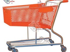 廠家供應(yīng)購物車_沙家浜商業(yè)設(shè)施質(zhì)量好的超市塑料手推車出售