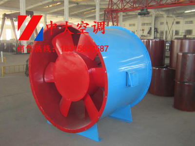 消防高溫排煙風機 消防排煙柜式離心風機箱 消防排煙軸流風機 HTF消防排煙風機【中大空調集團】