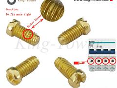 黄铜家用电器螺丝 【推荐】东莞信誉好的家用电器螺丝厂家