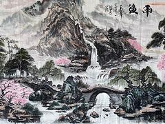 平價(jià)字畫價(jià)格，濰坊精品山水畫出售