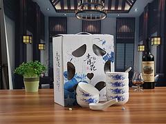 廣東青花瓷碗促銷：潮州哪里有供應(yīng)精湛的青花瓷日用餐具套裝