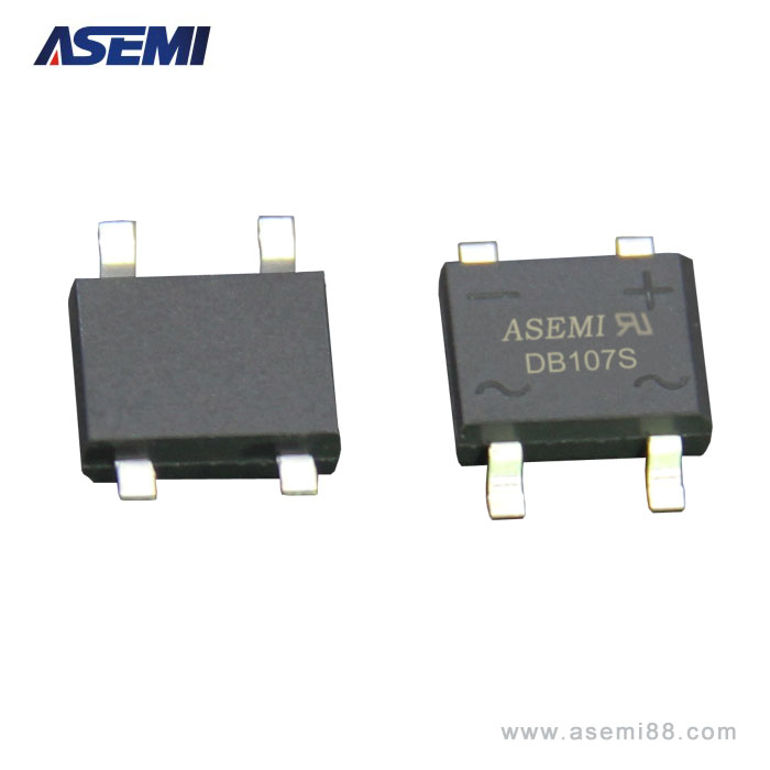ASEMI整流橋DB107s  1A1000V原始圖片2