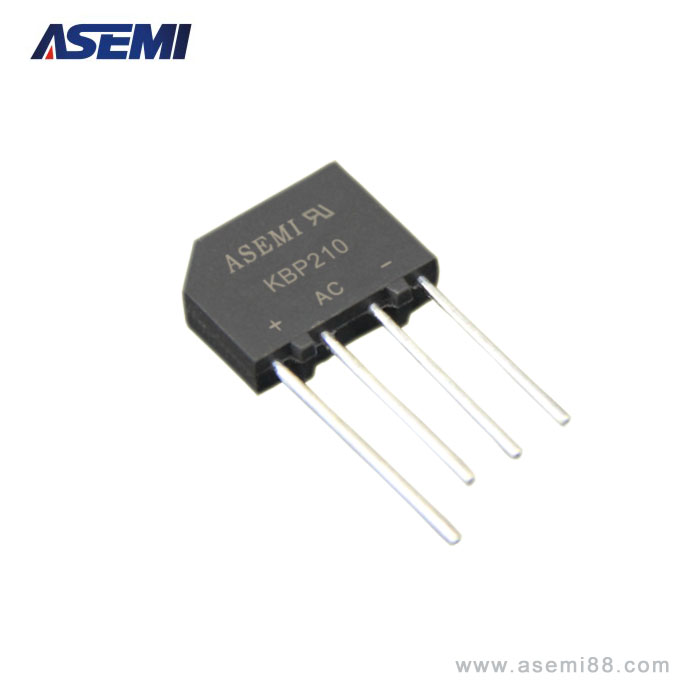 ASEMI整流橋KBP210  2A1000V