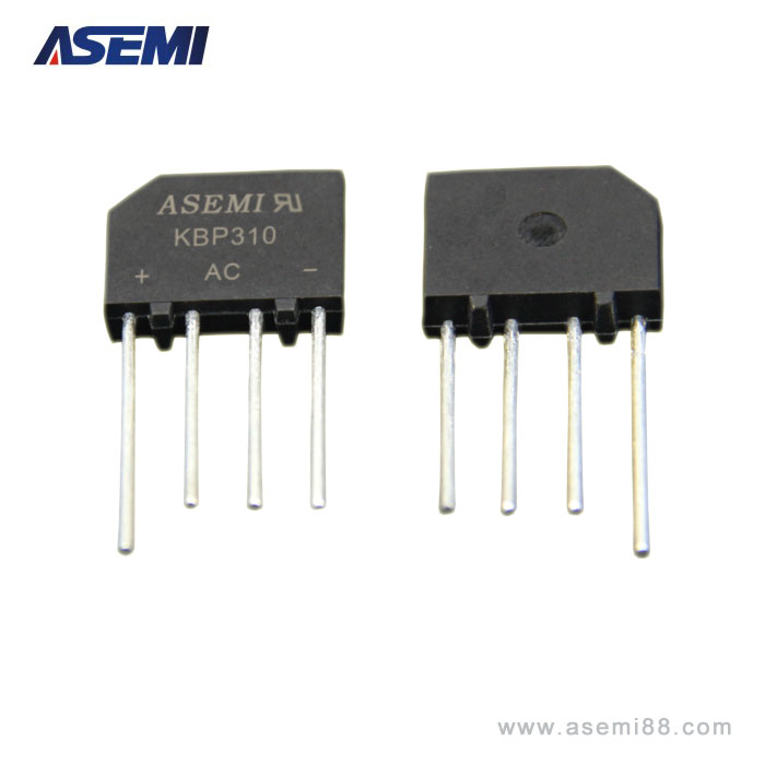 ASEMI整流橋KBP310  3A1000V