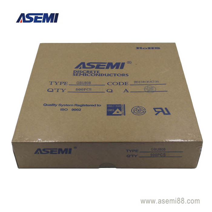 ASEMI整流橋GBU808  8A800V原始圖片3
