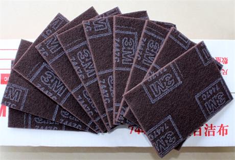 供應(yīng)3M7449專業(yè)除銹清潔打磨專用工業(yè)百潔布