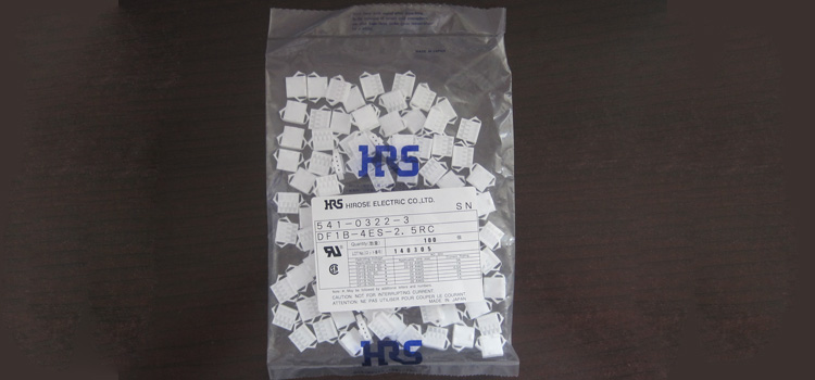 現貨廣瀨膠殼DF1B-4ES-2.5RC上海