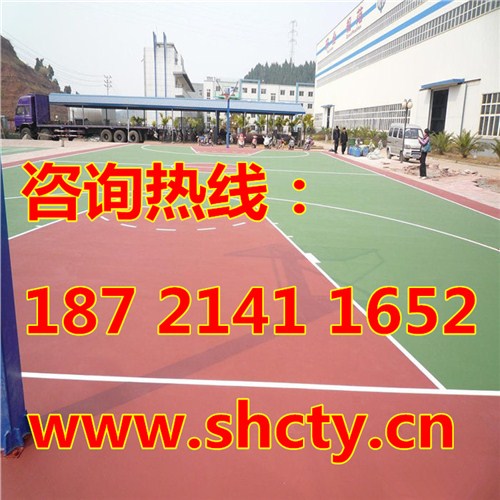 專業丙烯酸籃球場施工隊*嵊州丙烯酸網球場施工價格*尚春供