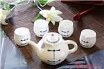 和瓷茶具 小添福青花陶瓷茶具套装 批发xx茶具礼品 送领导客户