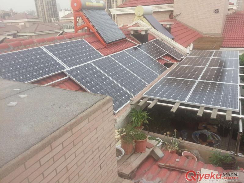 陜西5KW別墅家用分布式光伏并網發電系統