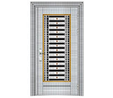 佛山三水不銹鋼門廠家 不銹鋼防盜門 客廳不銹鋼門 翔運志發門業