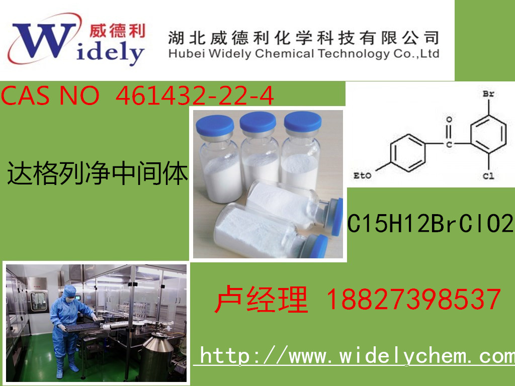 威德利廠家生產(chǎn)銷售達(dá)格列凈中間體461432-22-4 