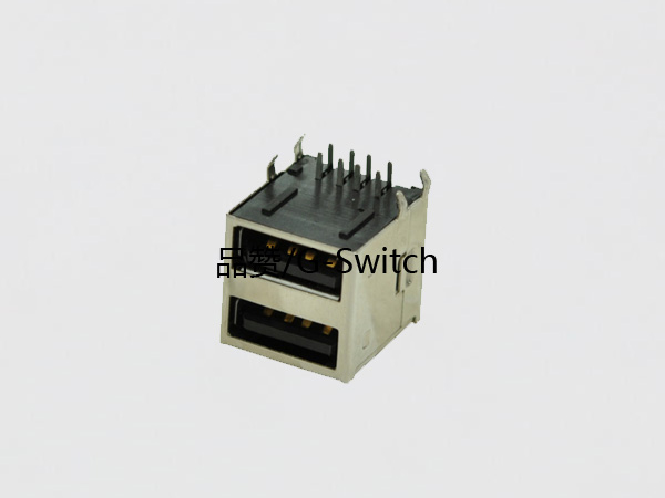 USB AF SMT 沉板式 有卷邊