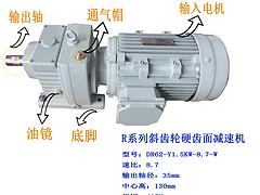 優(yōu)質(zhì)DR系列斜齒輪硬齒面減速機(jī)臥式安裝：東霸傳動(dòng)高性價(jià)DR斜齒輪硬齒面減速機(jī)臥式出售