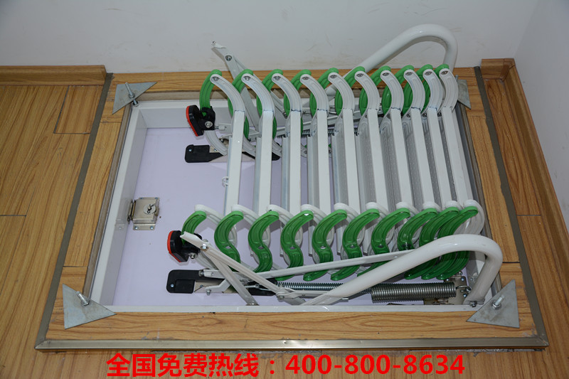 浙江碳鋼伸縮樓梯定制