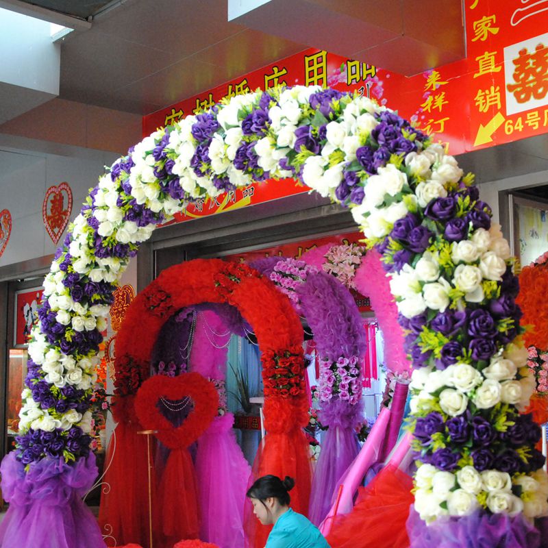 網(wǎng)上購物哪個(gè)網(wǎng)站好 供應(yīng)愛拍網(wǎng)價(jià)格劃算的結(jié)婚婚慶婚禮布景雪紗拱門
