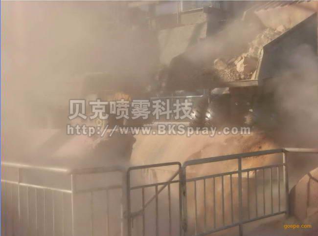 海南專業(yè)噴霧除塵設(shè)備，工業(yè)車間除塵設(shè)備，環(huán)保車間{gx}抑塵設(shè)備